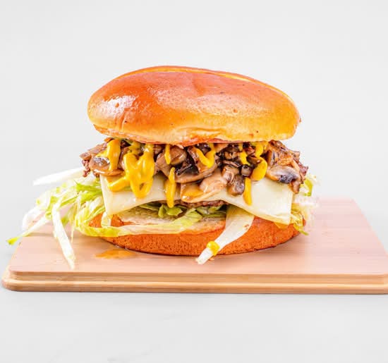 Double Mushroom Burger