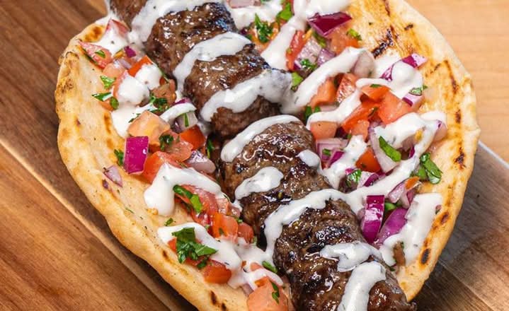 Beef Kebab Pita