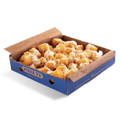 Creamy Garlic and Cheese Tots