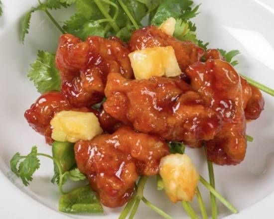 Sweet and Sour Chicken Appetizer