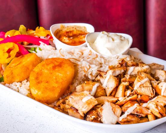 Chicken shawarma Platter #7