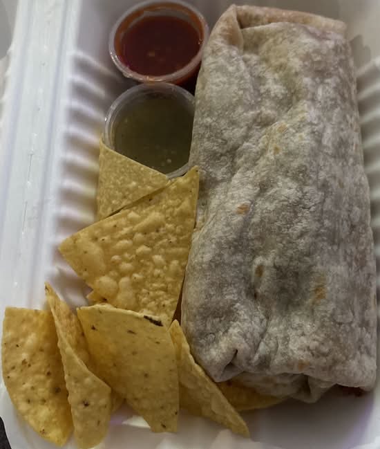 Burrito Picadillo – Bœuf haché et pommes de terre / Ground Beef & Potatoes