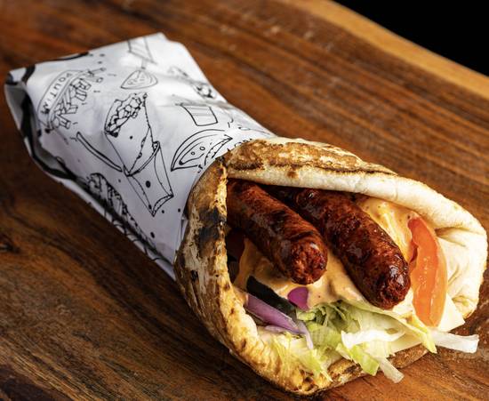 Naan Saucisse / Sausage Naan