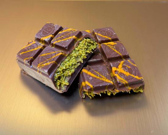 Viral Milk Chocolate Pistachio Kataifi Dubai Chocolate Bar