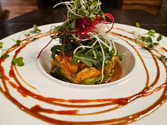 Salmon & Basil Pesto Tartar