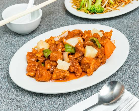 Sweet and Sour Boneless Pork