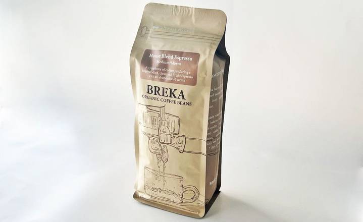 Organic House Blend Espresso Beans