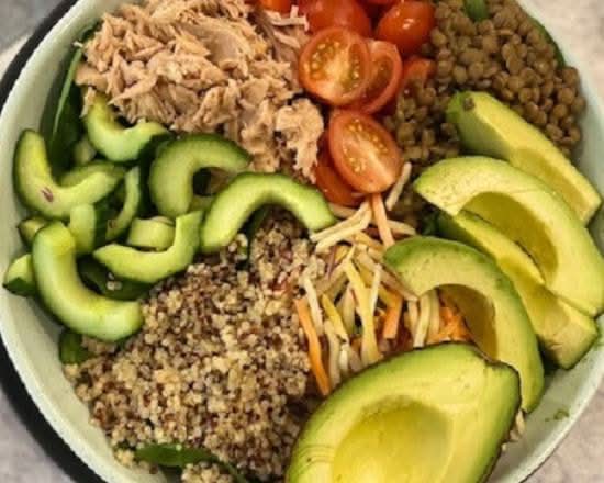 Bol d'avocat et protéine/Avocado and protein bowl