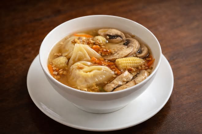 S3. Shrimp and Pork Wonton Soup