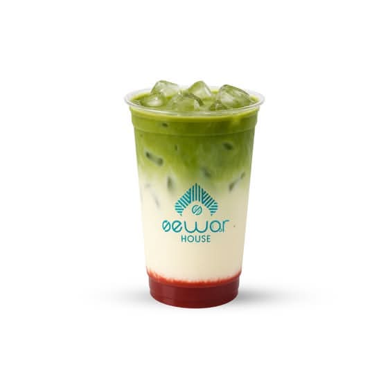 Iced Strawberry Matcha