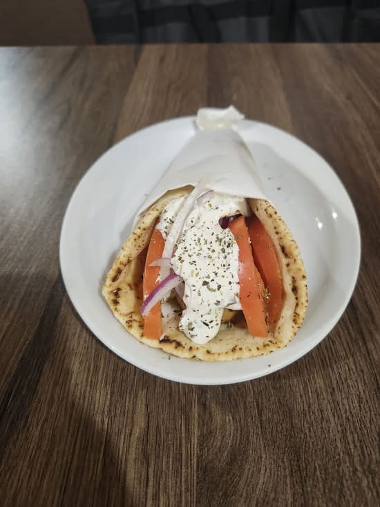 Pita Souvlaki Au Porc / Pork Souvlaki Pita