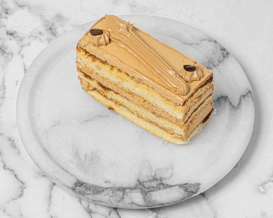 Mocha Cake Slice