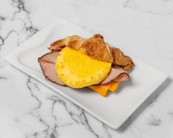 Breakfast Egg, Cheese & Ham Croissant