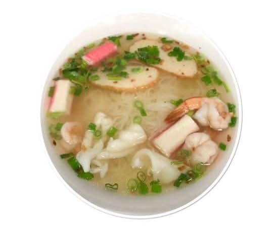 2 -Soupe de nouilles aux fruits de mer / Seafood Noodle Soup 海鲜粿/ Hủ tiếu đồ biển