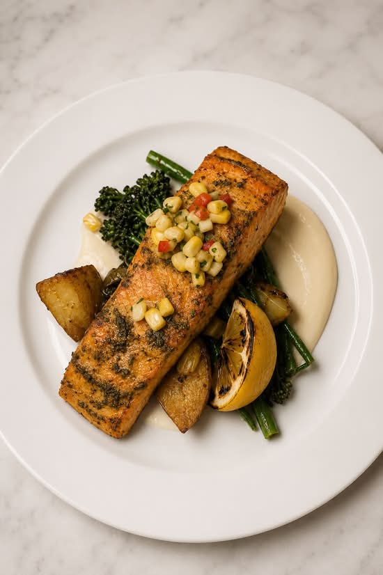 Pan Seared Salmon