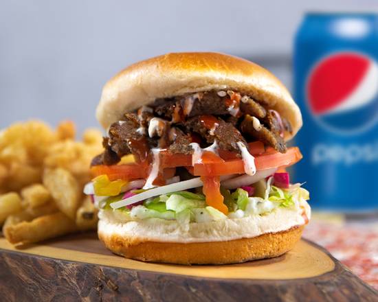 Gyro Burger Combo