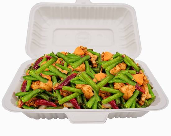Spicy Green Beans with Chicken (Large Size)