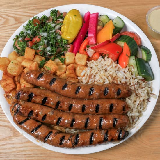 Brochettes merguez / Merguez Skewers