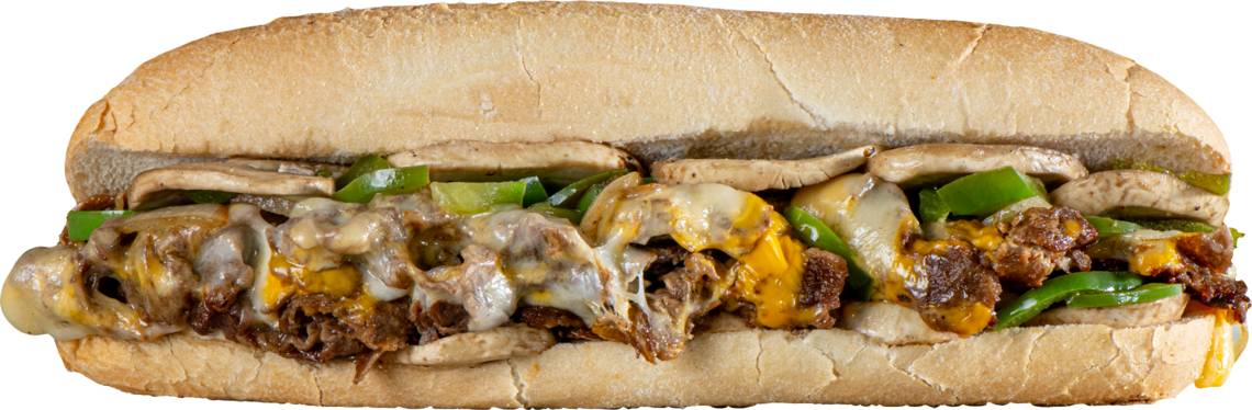 Supreme Philly Cheese Steak Sandwich