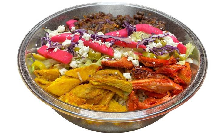 Saffron Chicken Shawarma Bowl