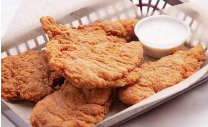 Fried Chicken Strips (Lanières De Poitrine De Poulet)