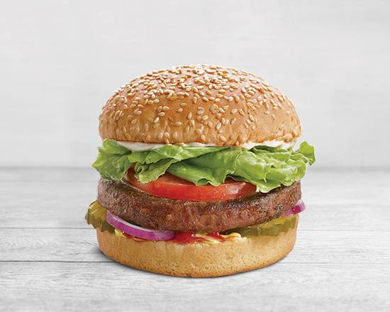 A&W Plant-Based Burger Combo