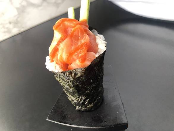 Spicy Salmon Hand Roll
