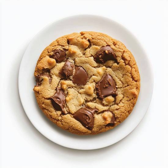 FRESH BAKED PEANUT BUTTER CUP COOKIE