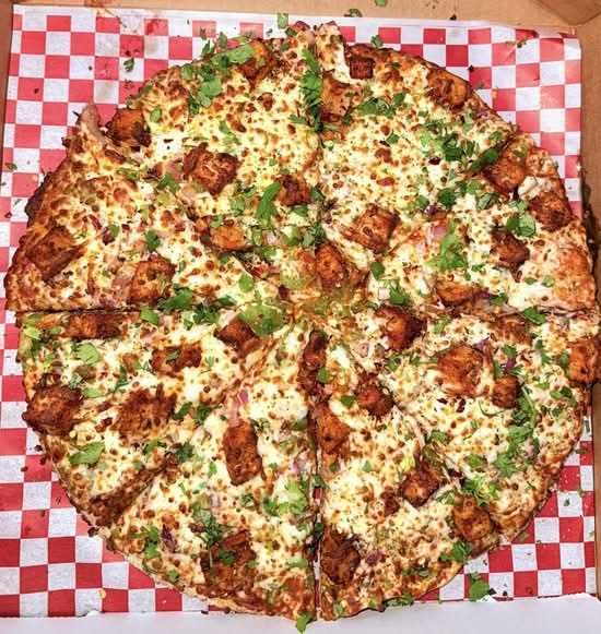 Tandoori Chicken Pizza