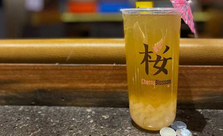 Iced Peach Green Tea