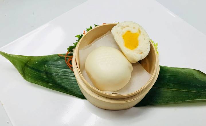 Steamed Custard Bun (4pcs)