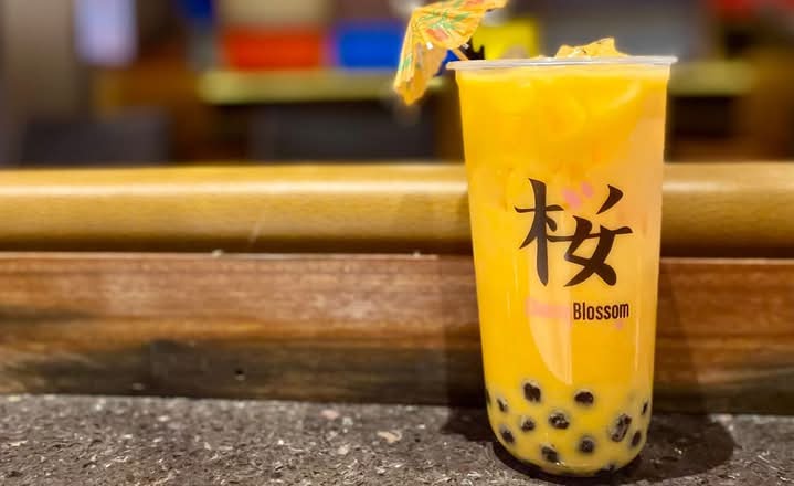 Mango Bubble Tea