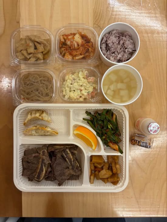 LA갈비 도시락 / LA Kalbi Bento