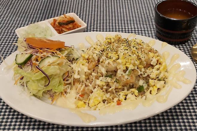 Crevette Riz frit / Shrimp Fried Rice