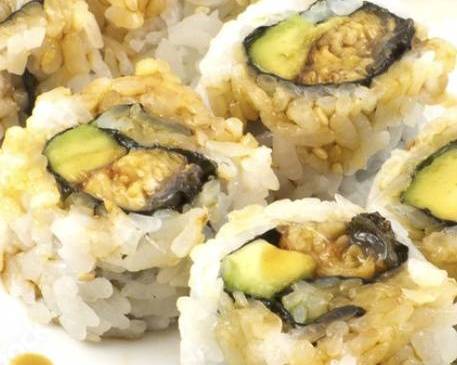 BBQ Eel  avocado Roll (6pcs)#206