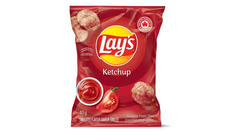 Lay’s® croustilles assaisonnées Ketchup