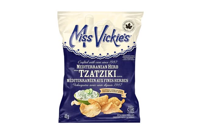 Croustilles Miss Vickie's Tzatziki Méditerranéen aux fines herbes