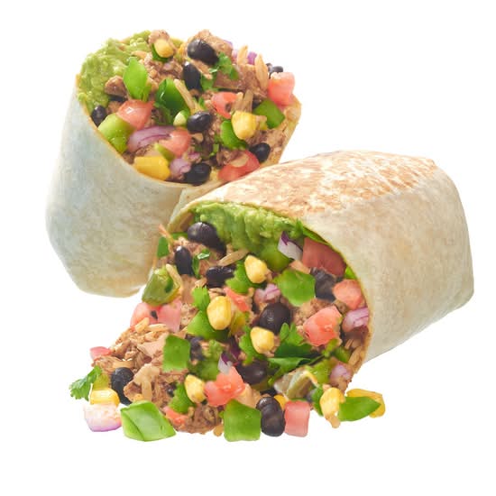 Bean & Veggies Burrito