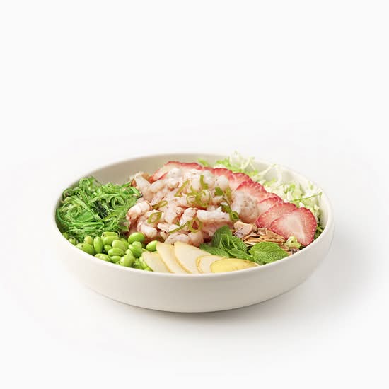 Poké nordik crevettes nordiques / Nordic shrimp poke