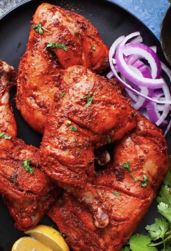 Chicken Tikka Qrt Legs (2Pcs)
