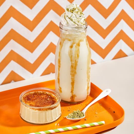 Drink - Pistachio Creme Brulee