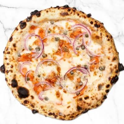 Smoked Salmon Pizza – Capers & Dill Creamy Italian Style - RG