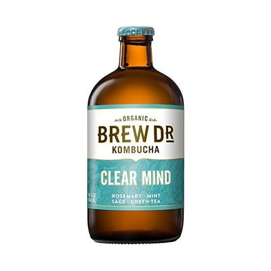 BREW DR. KOMBUCHA - Clear Mind (14 oz) - Regular