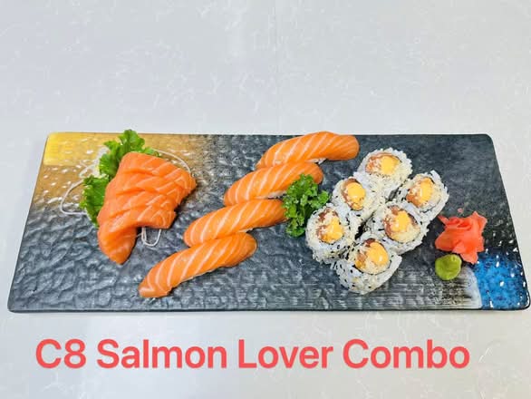 C8 SALMON LOVER COMBO  14PCS