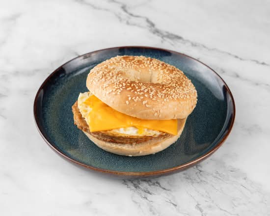 Breakfast Bagel Sandwich