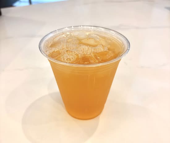 Iced Peach Green Tea