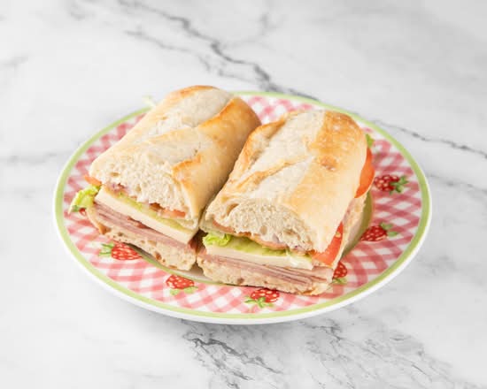 Ham & Cheese Baguette Sandwich