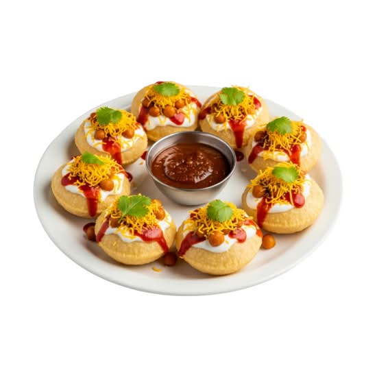 Dahi Puri (6 pcs)