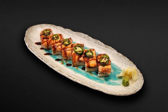 Atlantic Salmon Pressed Sushi