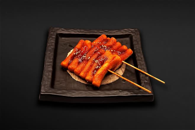 Rice Cake Skewers / 떡꼬치